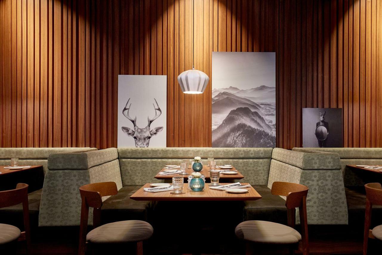 ไฮเปเรียน โฮเต็ล มึนเชิน Hotel มิวนิก ภายนอก รูปภาพ Restaurant interior